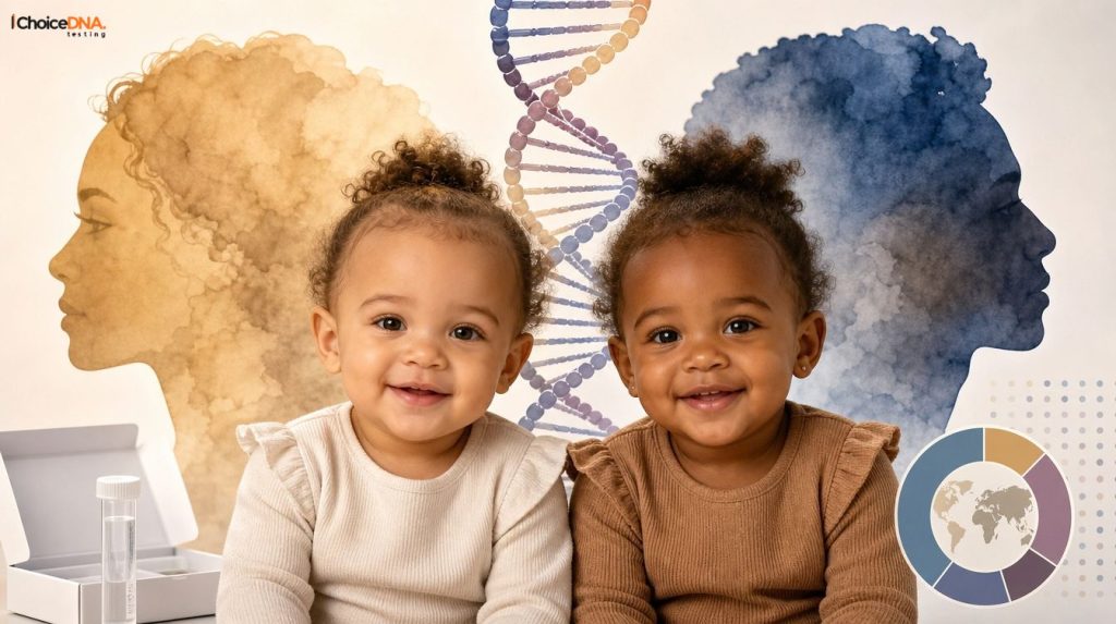 Biracial Twins and DNA Testing