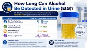 How Long Can Alcohol Be Detected in Urine (EtG)
